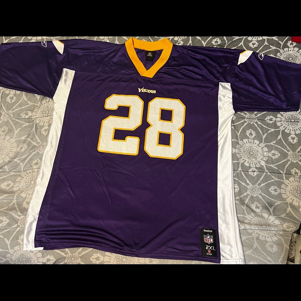 Reebok Vintage Adrian Peterson Throwback Jersey